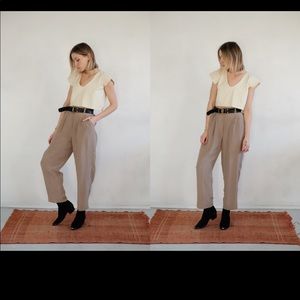 Vintage Silk Trousers